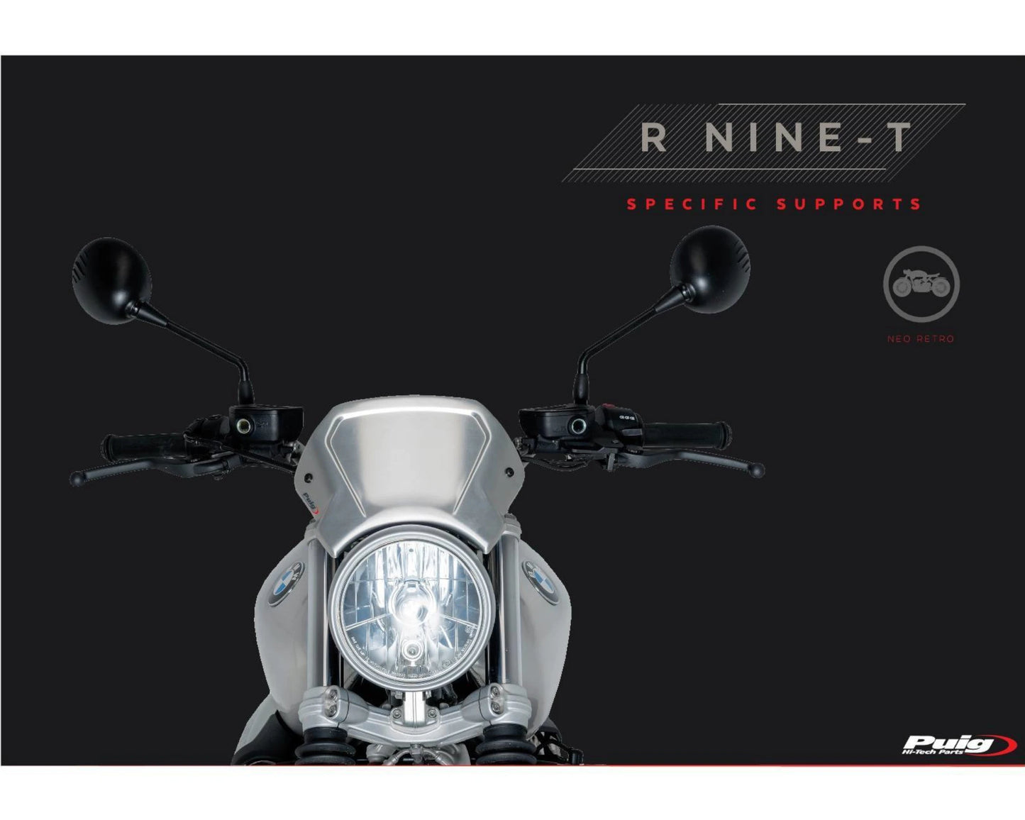 Puig ALU Frontal Plate HONDA SCL500 2023-2025