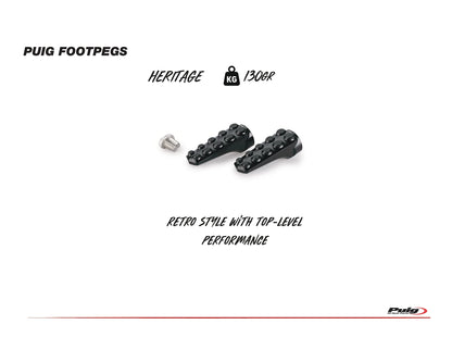 Puig Spare - Relocation Brackets Set 20 mm Universal - Adventure Parts
