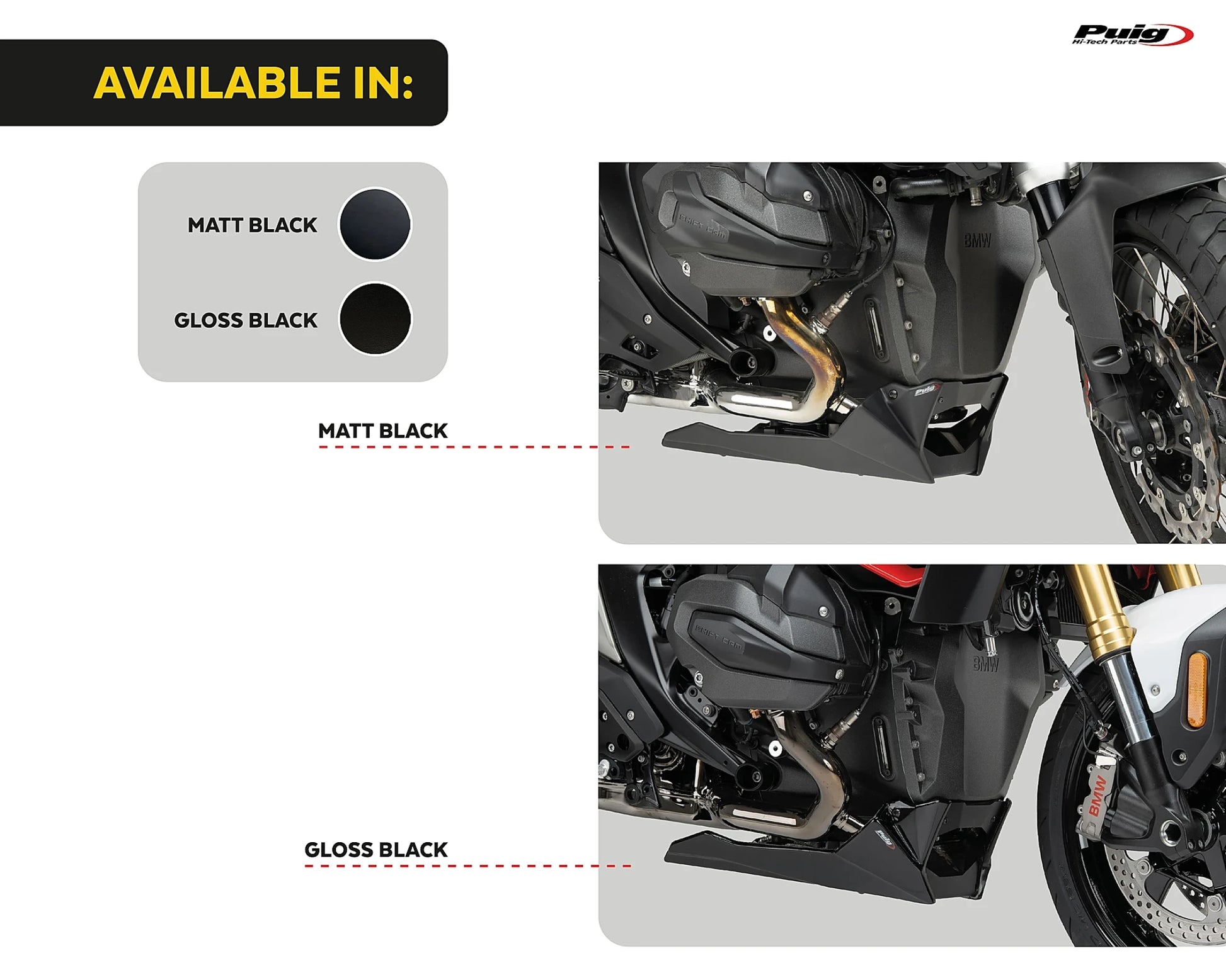 Puig Engine Spoilers Pista #6 BMW R1300GS 2023-2026 - Adventure Parts