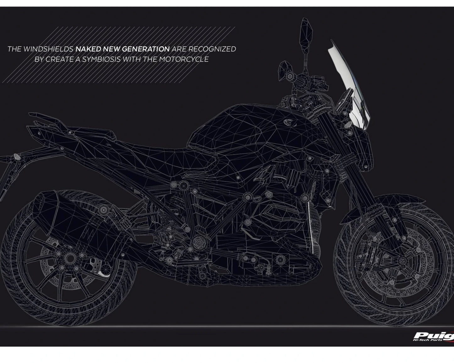 Puig New Generation Sport BMW R1250R 2018-2025 - Adventure Parts