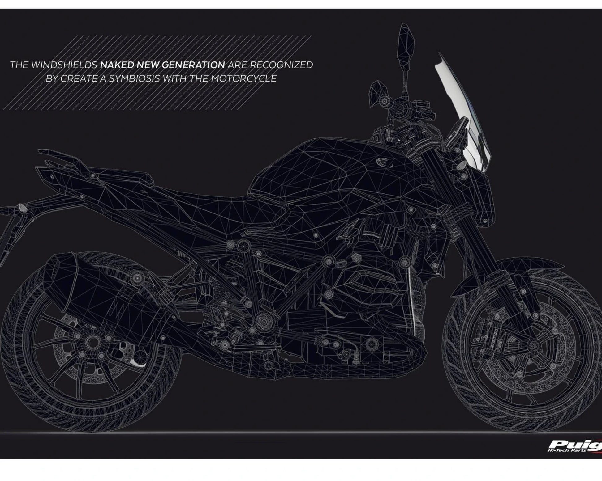Puig New Generation Sport BMW R1250R 2018-2025 - Adventure Parts