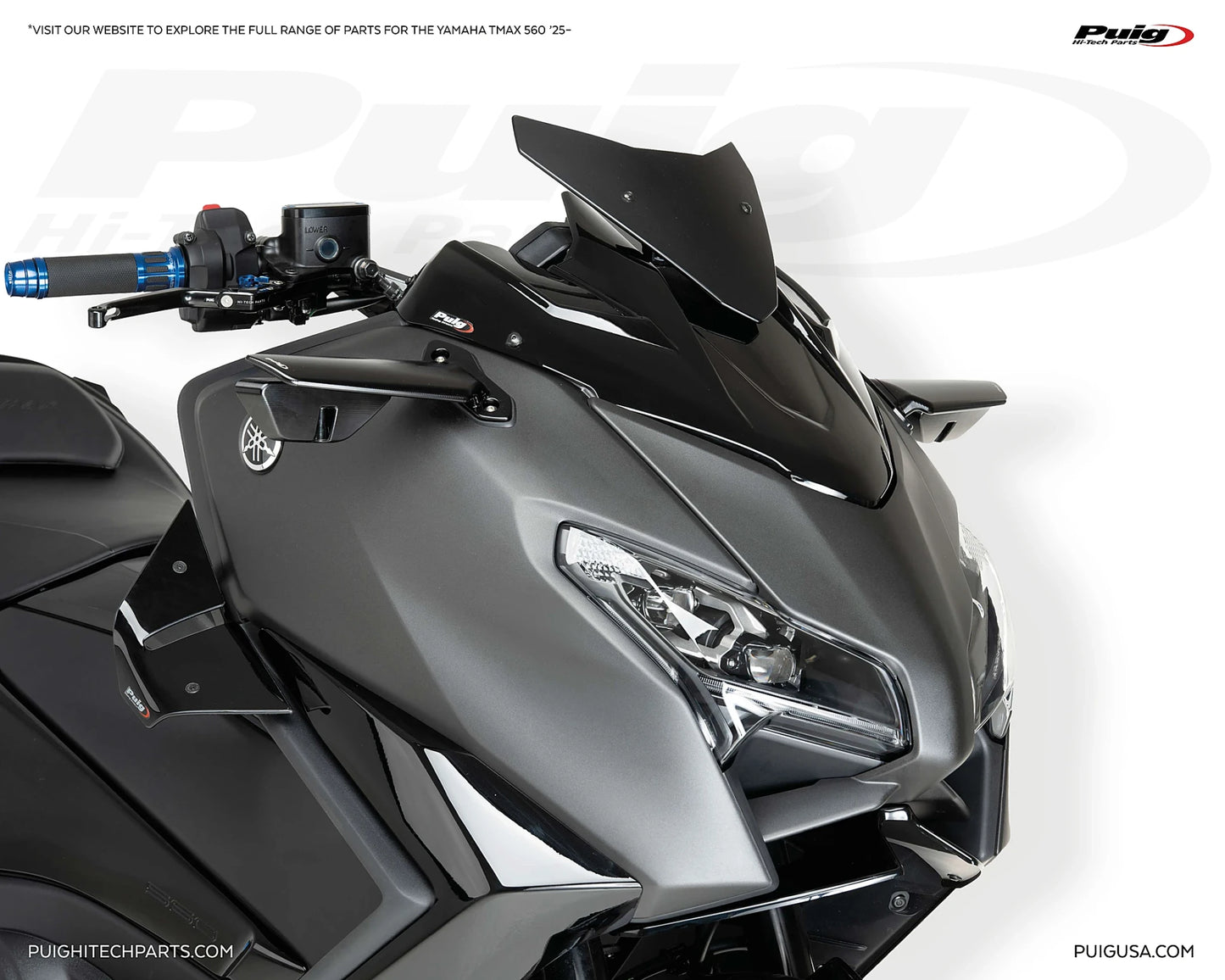 Puig Naked Frontal Spoilers YAMAHA T-MAX 560 2025-2026