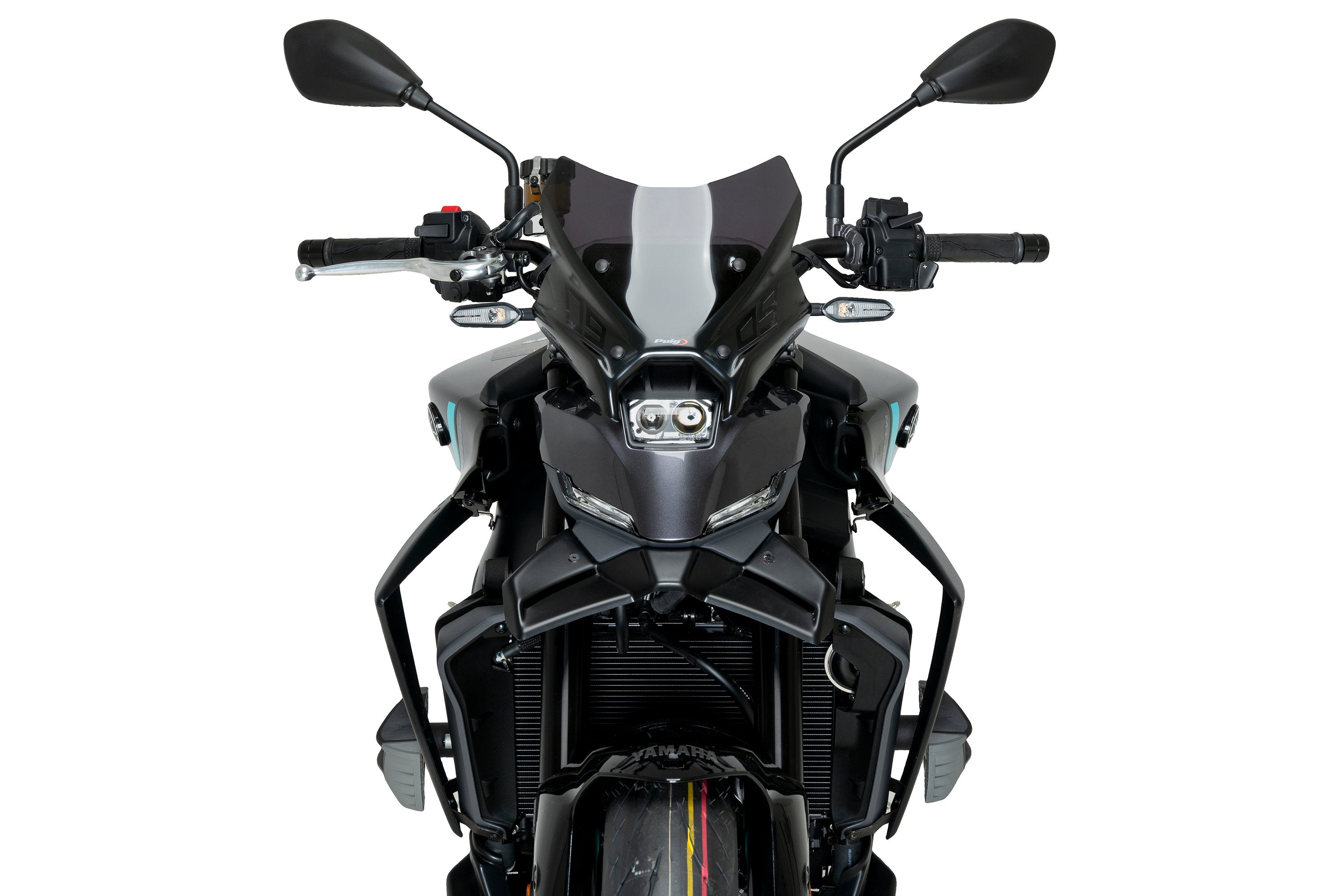 Puig Downforce Naked Front Spoilers Yamaha MT-09, MT-09 SP