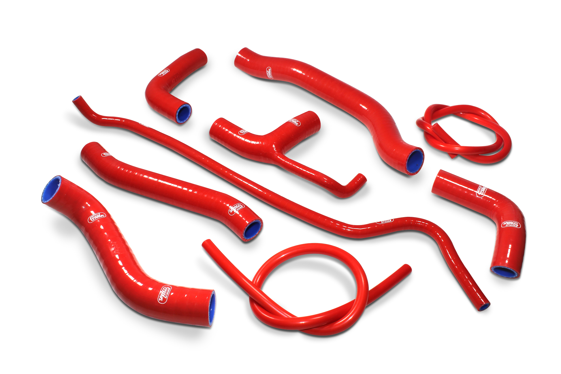 Samco Radiator Hose 9 Piece Kit Ducati Monster 821/S (Euro 4) 2017-2020 - Adventure Parts