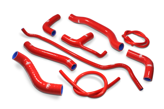 Samco Radiator Hose 9 Piece Kit Ducati Monster 821/S (Euro 4) 2017-2020 - Adventure Parts