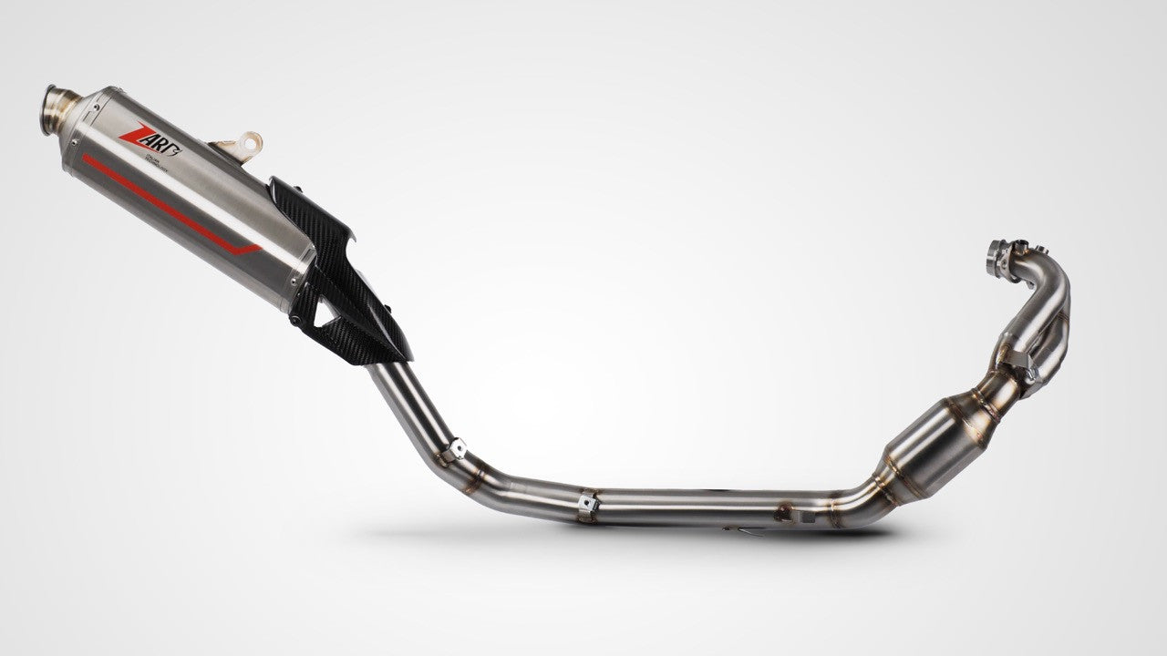 ZARD "SABBIA" Decat Stainless Steel Header Racing Aprilia Tuareg 660 2022-2023