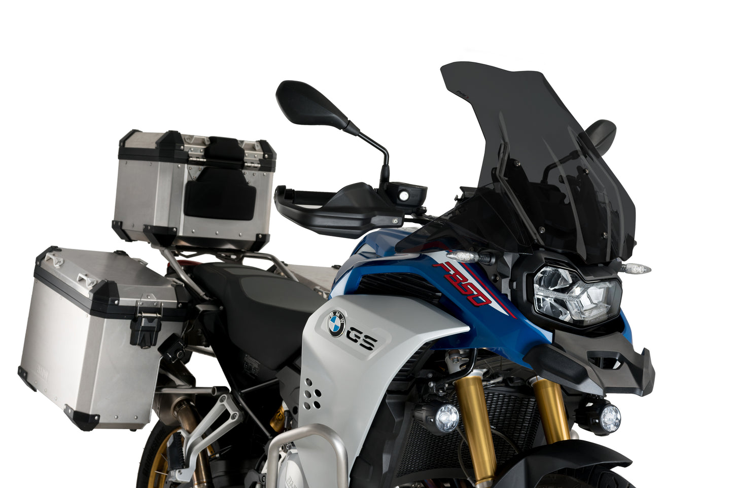 Puig Touring Plus Windscreen BMW F750GS/F800GS/F850GS/F900GS 2018-2025 - Adventure Parts