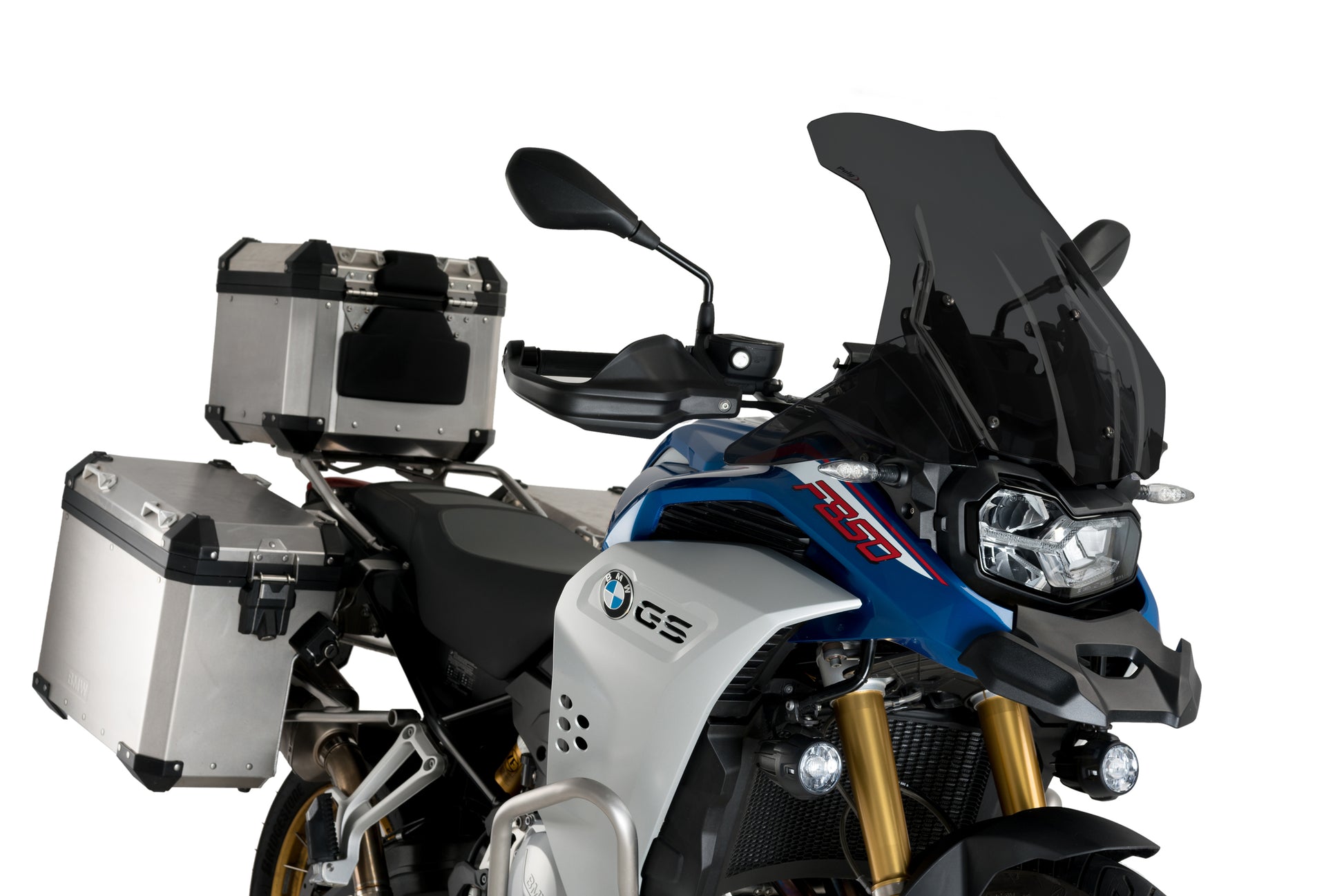 Puig Touring Plus Windscreen BMW F750GS/F800GS/F850GS/F900GS 2018-2025 - Adventure Parts
