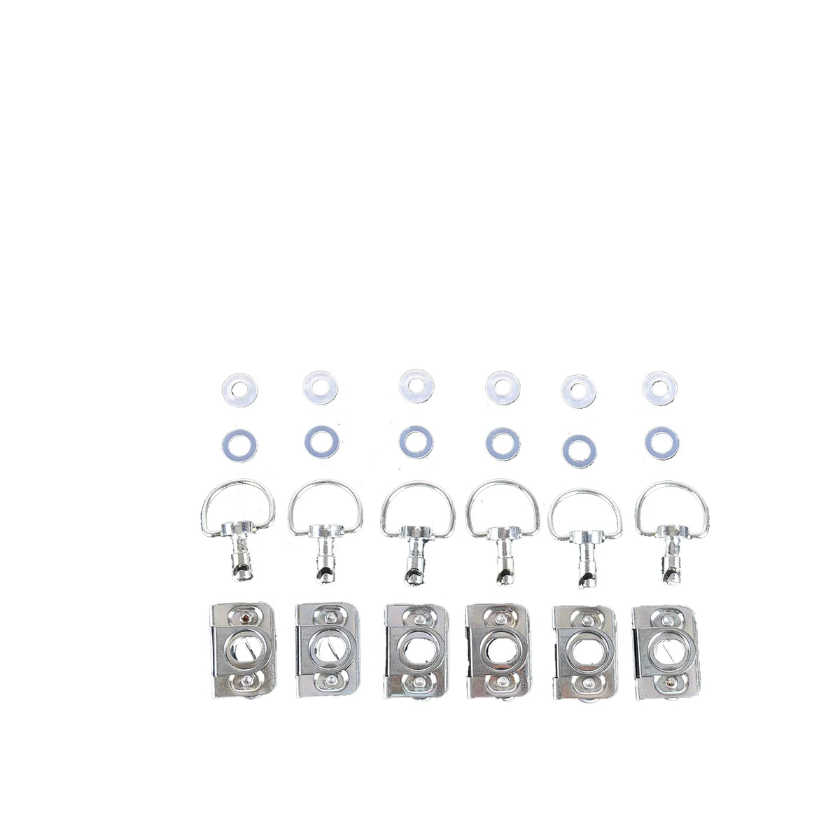 Armour Bodies Clip Type Dzus Fasteners, 6 pack