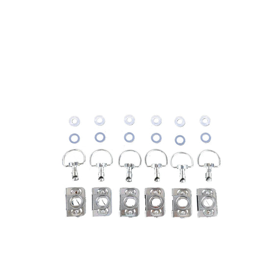 Armour Bodies Clip Type Dzus Fasteners, 6 pack