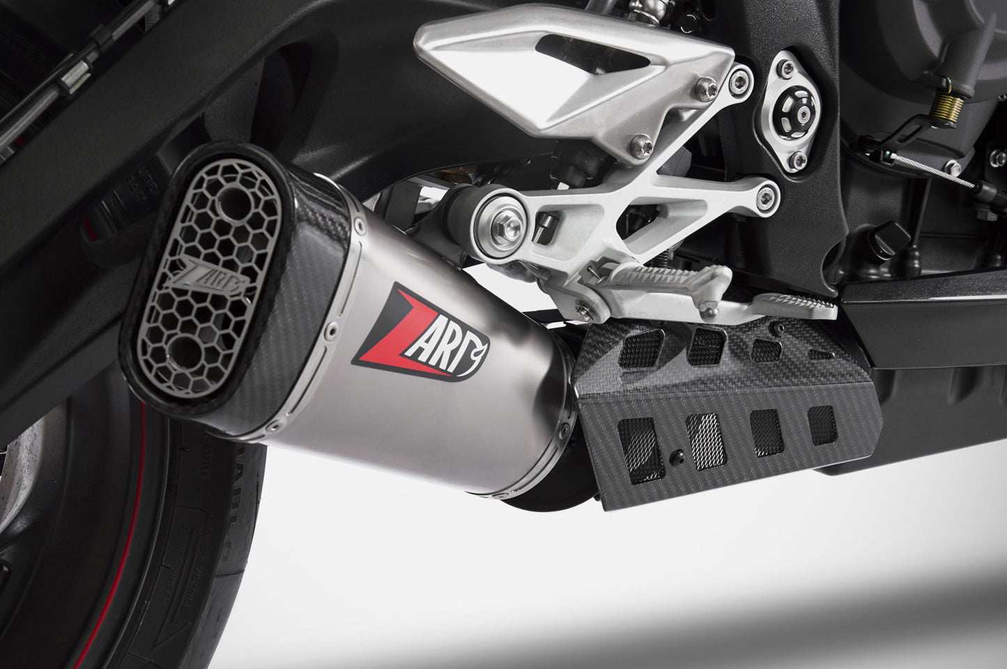 ZARD "Short" Slip-On Triumph Street Triple 765 Exhaust 2017-2019 - Adventure Parts