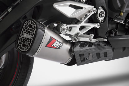 ZARD "Short" Slip-On Triumph Street Triple 765 Exhaust 2017-2019 - Adventure Parts
