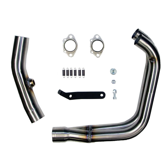Hindle Megaphone Front Section w/ Bracket Yamaha YZF-R3 / MT-03 2015-2026