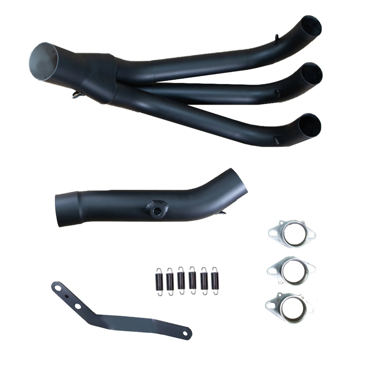 Hindle Front Section Mega/Evo Megaphone, Black Yamaha XSR900 2016-2022