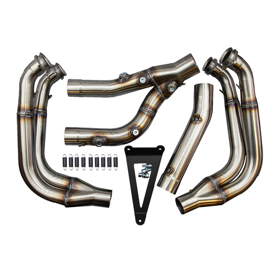 Hindle Full/Evo Megaphone High Race Front Section BMW S1000R 2020-2026