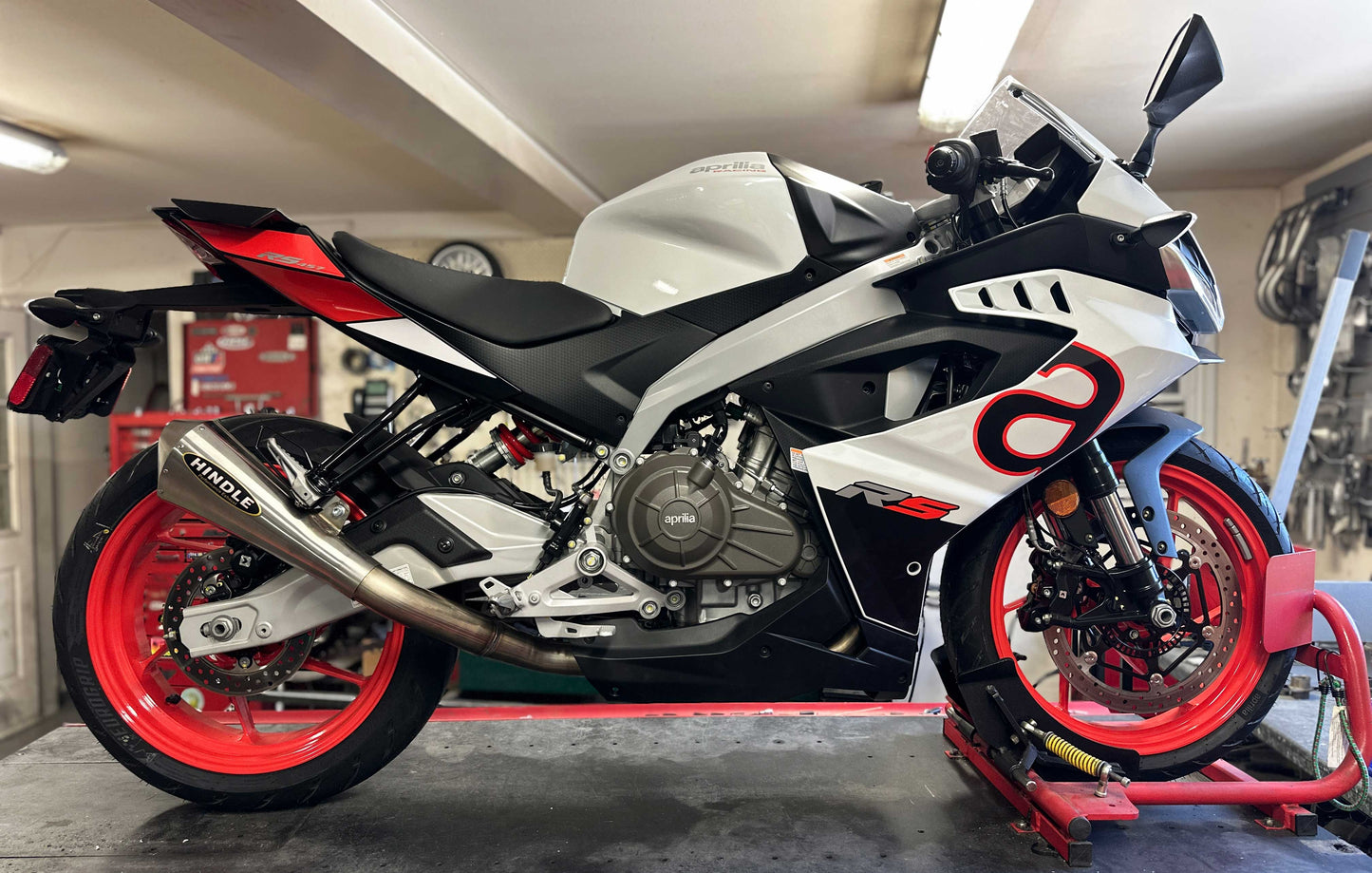 Hindle Evolution Megaphone Full System Aprilia RS457 2024-2026