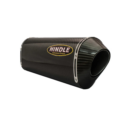 Hindle Evolution 14"x2" Muffler - LHS Suzuki GSX1300R Hayabusa 2008-2020