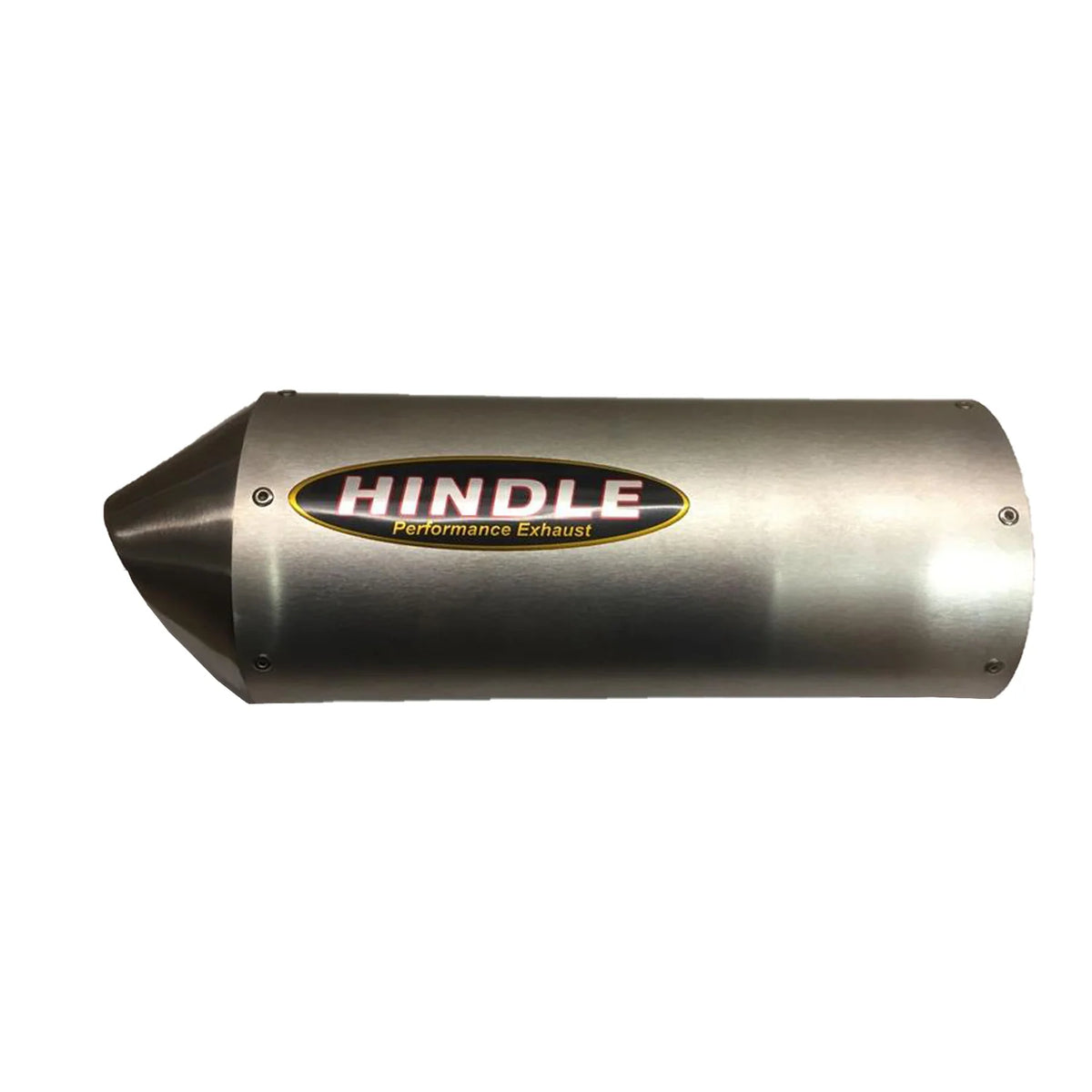 Hindle Small Oval 10"x2" Muffler Stainless Steel Honda Grom 125 2014-2016 - Adventure Parts