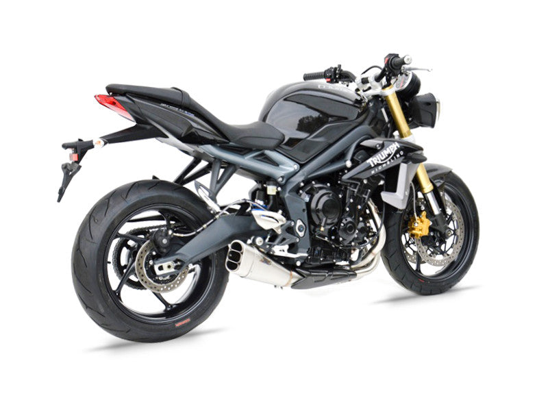 ZARD Exhaust Slip-On "Short" Triumph Street Triple 675 2013-2016 - Adventure Parts