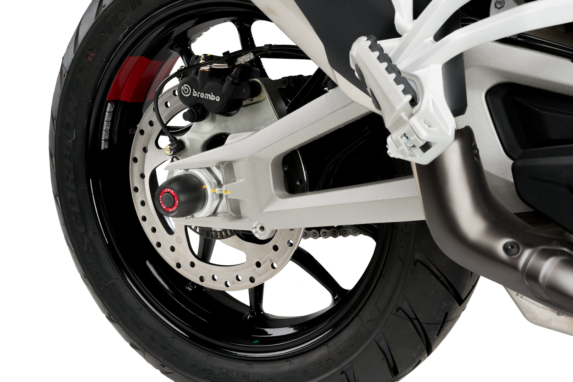 Puig PHB19 Swing Arm Sliders Ducati Desert X 2022-2025 - Adventure Parts
