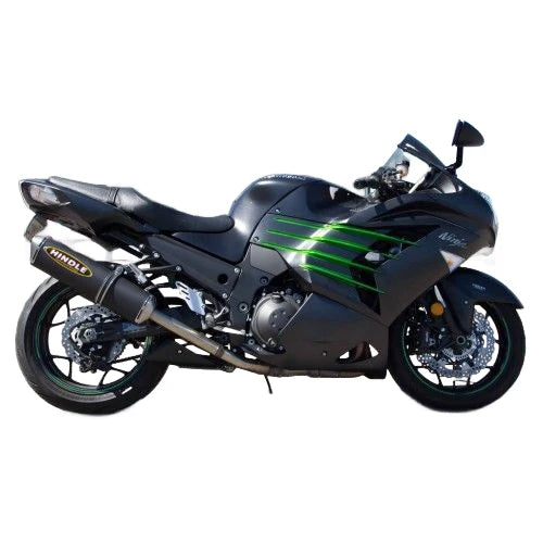 Hindle Evolution Slip-on Exhaust System Kawasaki Ninja ZX-14 2008-2011