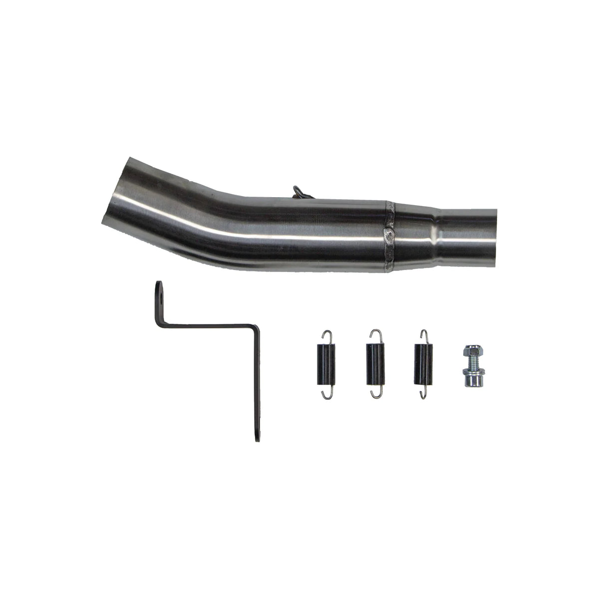 Hindle Megaphone Slipon Adapter Elbow Kawasaki Ninja 300 2013-2017 - Adventure Parts