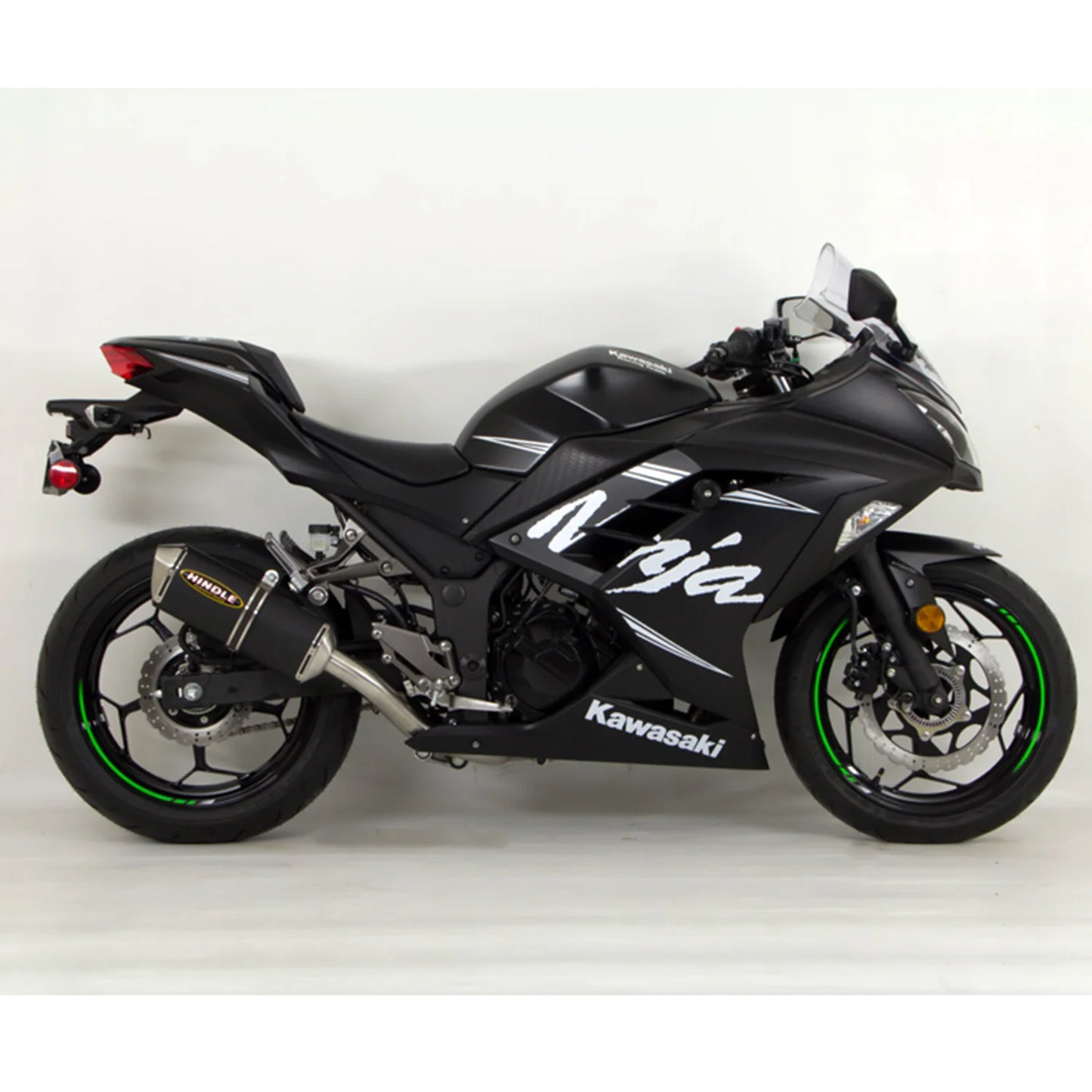 Hindle Evolution Slip-on System Kawasaki Ninja 300 2013-2017