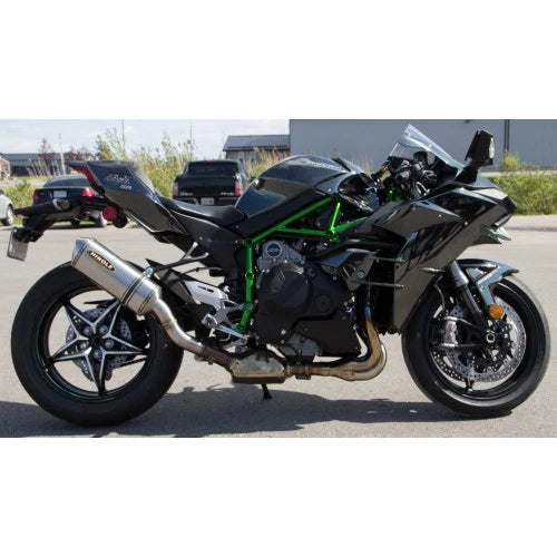Hindle Evolution Slip-on Exhaust System Kawasaki Ninja H2 2015-2016