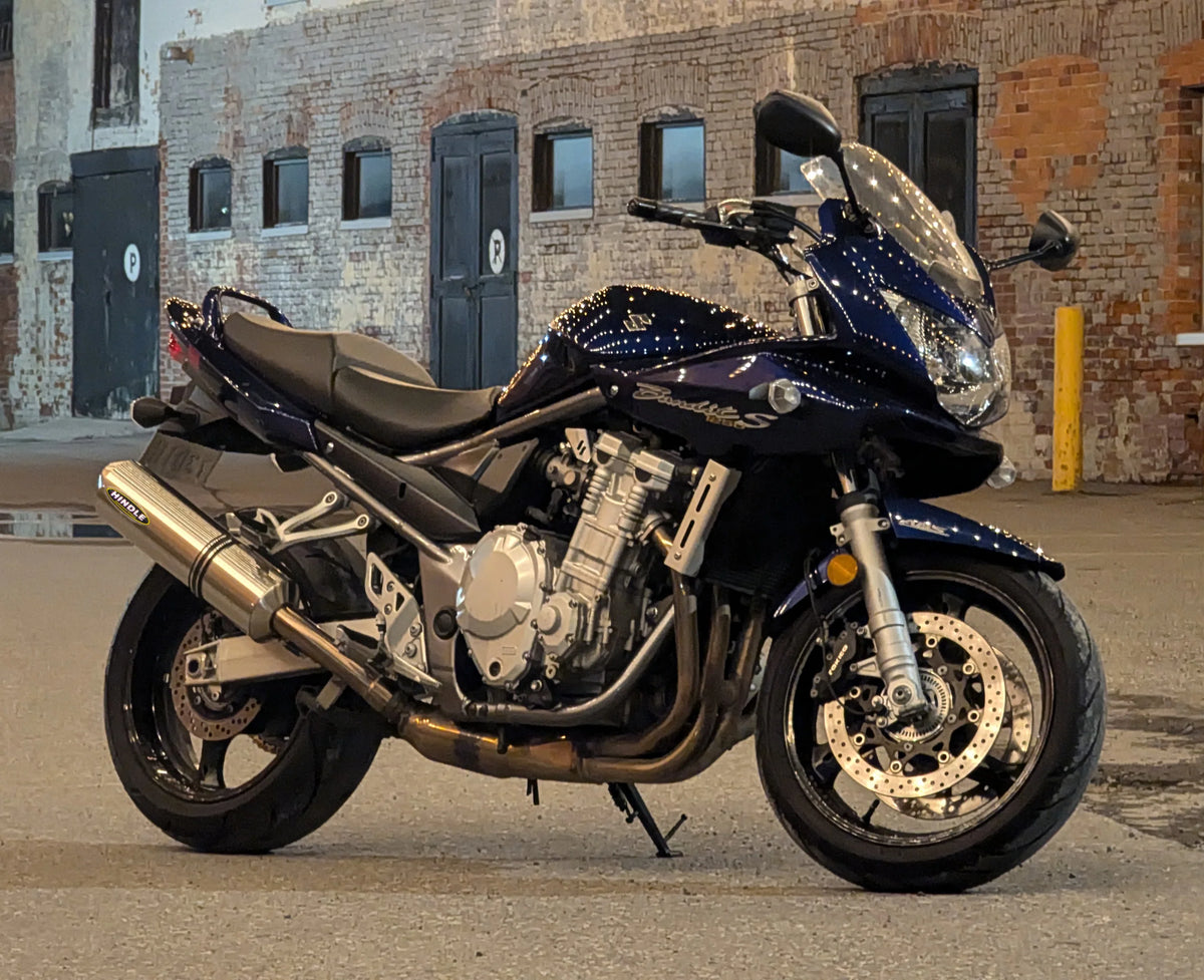 Hindle Evolution Slip-on Exhaust System Suzuki GSF1250S Bandit 2007-2014 - Adventure Parts