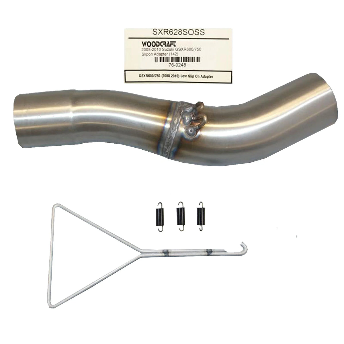 Hindle Slipon Adapter Suzuki GSX-R600 / R750 2008-2010 - Adventure Parts