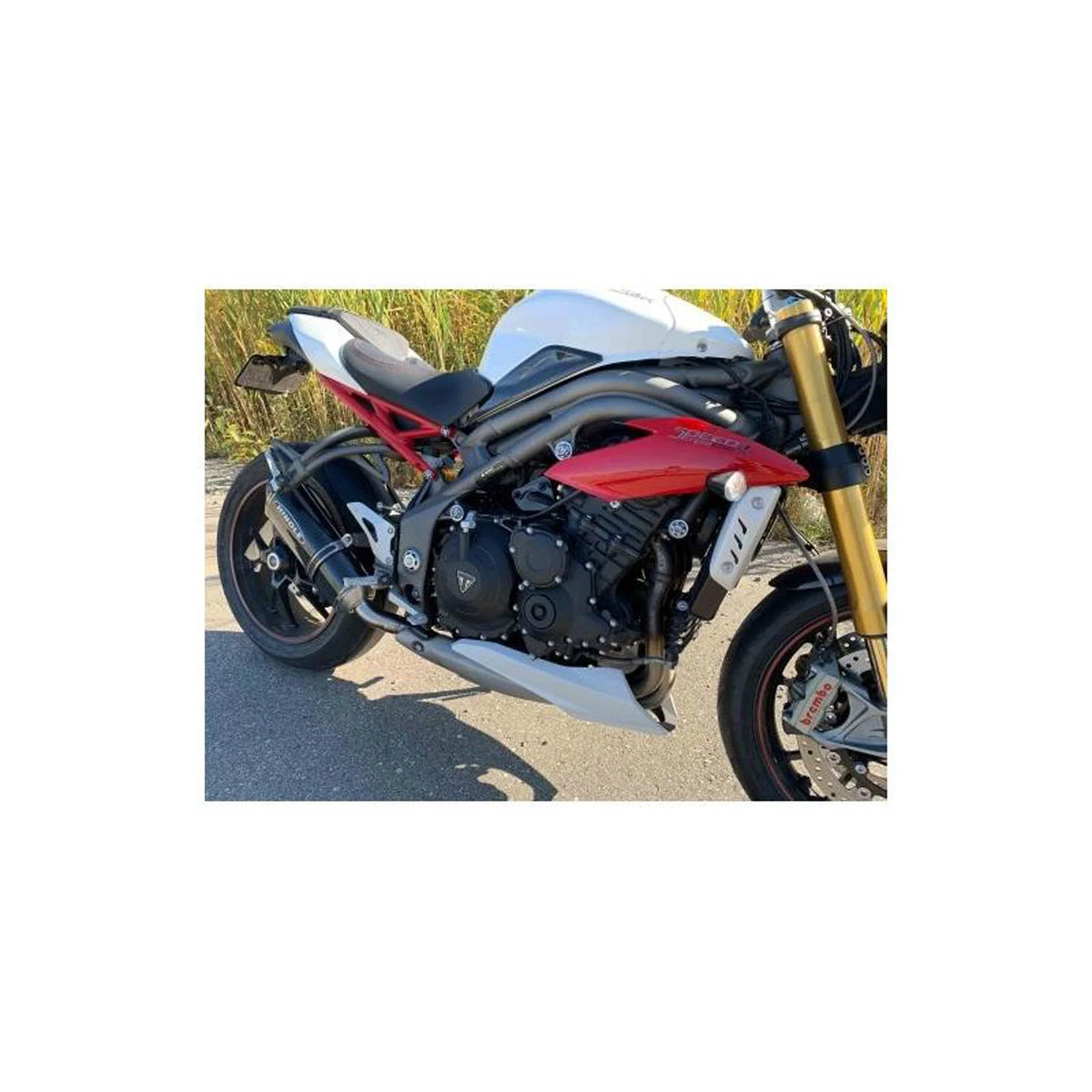 Hindle Slipon Adapter Suzuki GSX-R600 / R750 2008-2010 - Adventure Parts