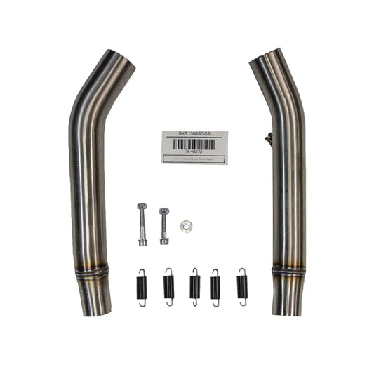 Hindle Exhaust Dual Slipon Adapter Suzuki GSX1300R Hayabusa 2008-2020