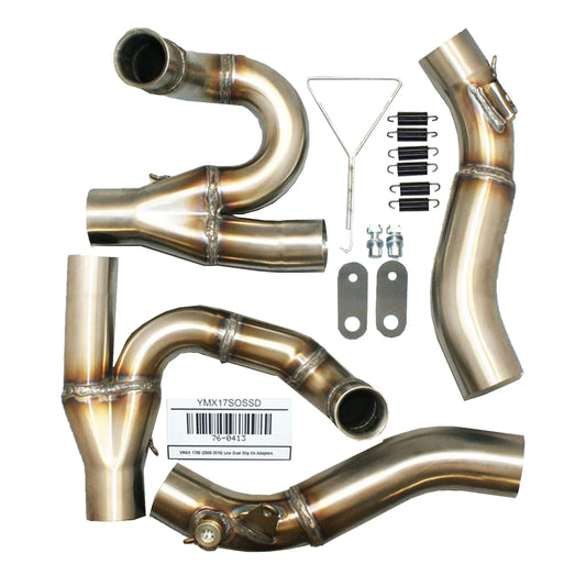Hindle Dual Slipon Adapter Yamaha VMX1700 V-Max 2009-2020