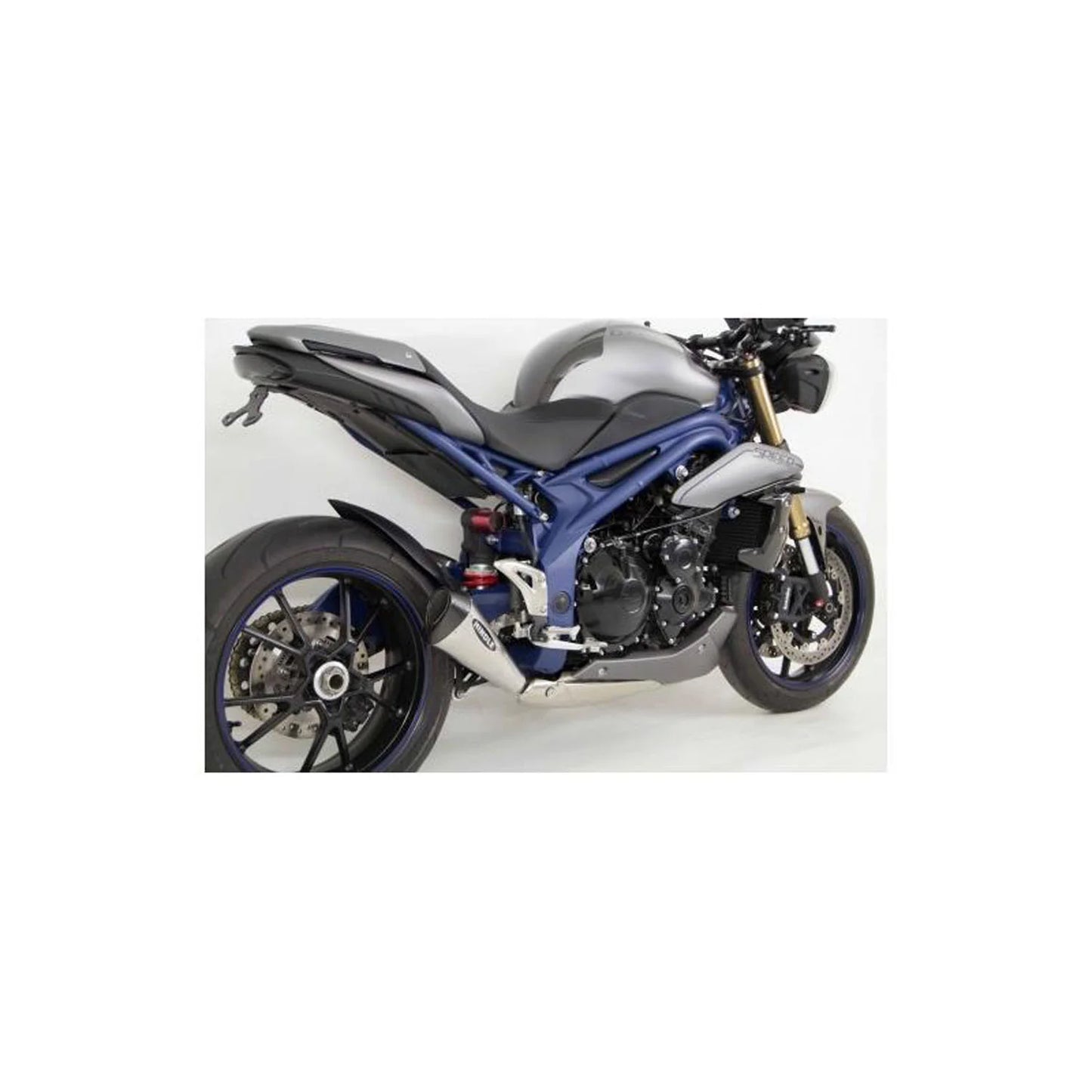 Hindle Evolution Megaphone Slip-on System Triumph 1050 Speed Triple 2011-2015