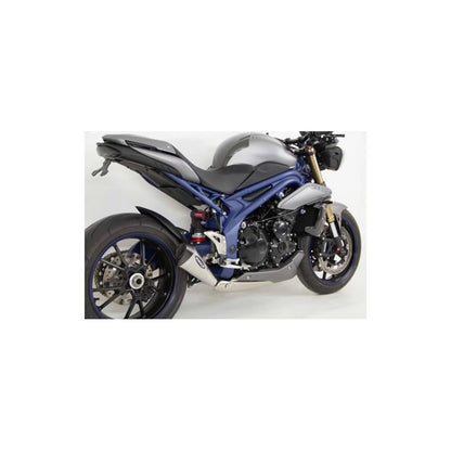 Hindle Evolution Megaphone Slip-on System Triumph 1050 Speed Triple 2011-2015