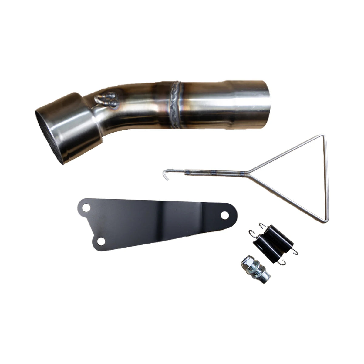 Hindle Evo Megaphone Slip-On Adapter Triumph 1050 Speed Triple 2016-2020 - Adventure Parts