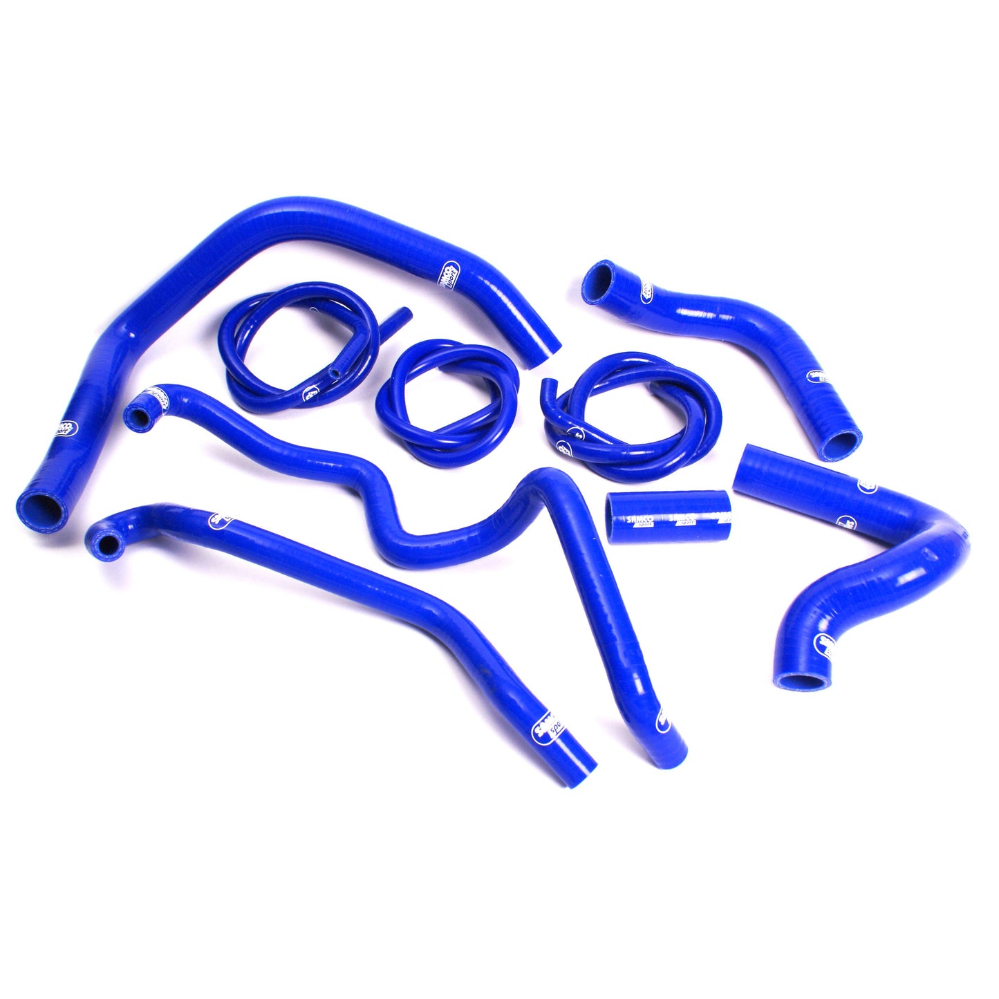 Samco Radiator Hose 9 Piece Kit Kawasaki ZX 10R 2004-2005 - Adventure Parts