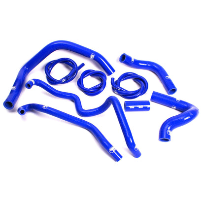 Samco Radiator Hose 9 Piece Kit Kawasaki ZX 10R 2004-2005 - Adventure Parts