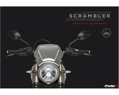 Puig ALU Frontal Plate HONDA SCL500 2023-2025