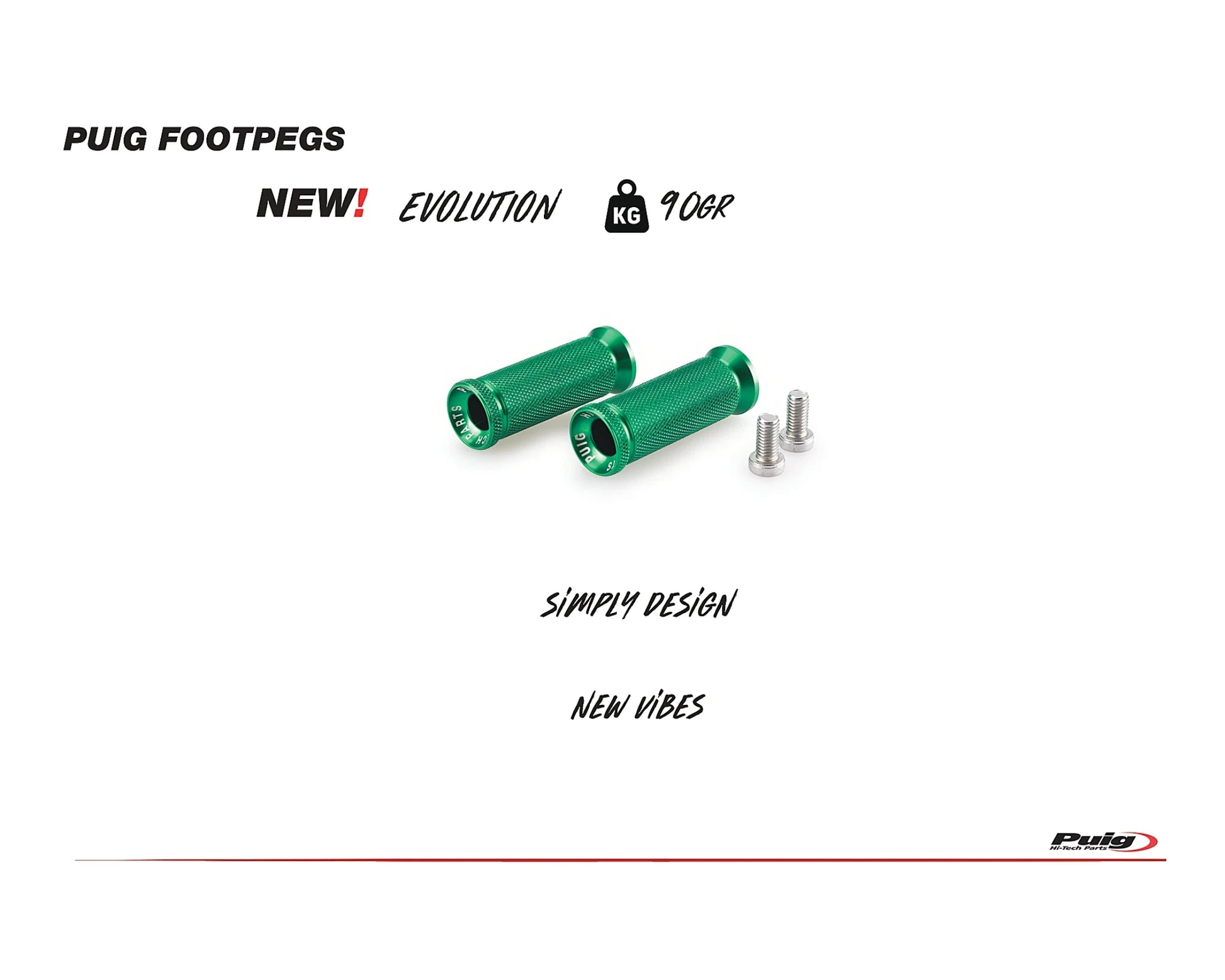 Puig Spare - Relocation Brackets Set 20 mm Universal - Adventure Parts