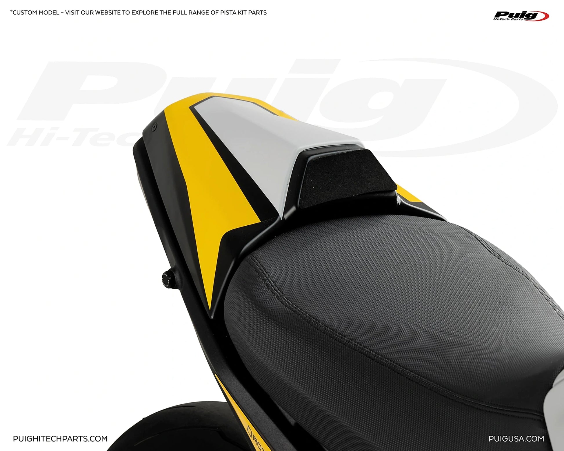 Puig Rear Seat Cowls Pista #9 BMW R1300GS 2023-2026 - Adventure Parts