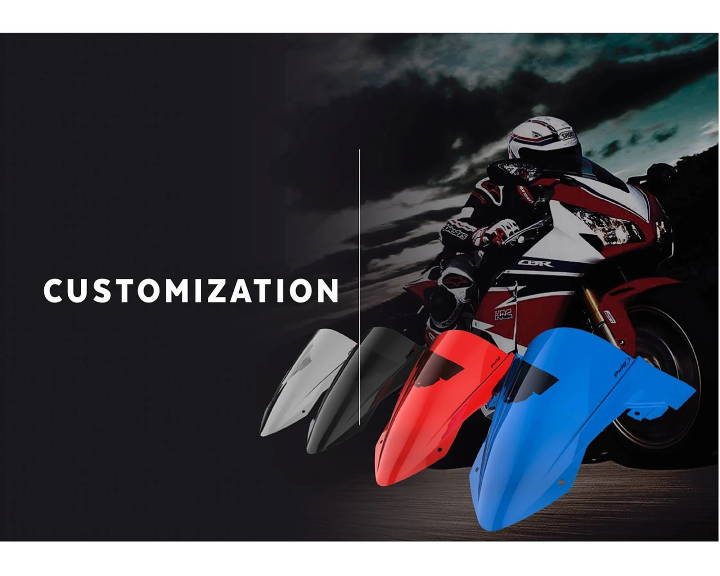 Puig Z-Racing Screen CFMOTO 675SS 2025-2026