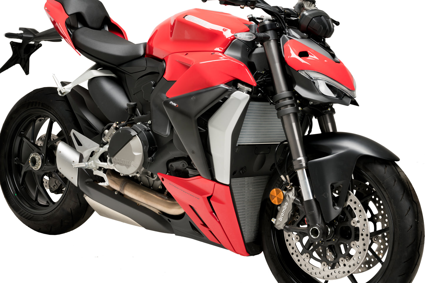 Puig Naked Side Spoilers DUCATI STREETFIGHTER V2 2022-2024