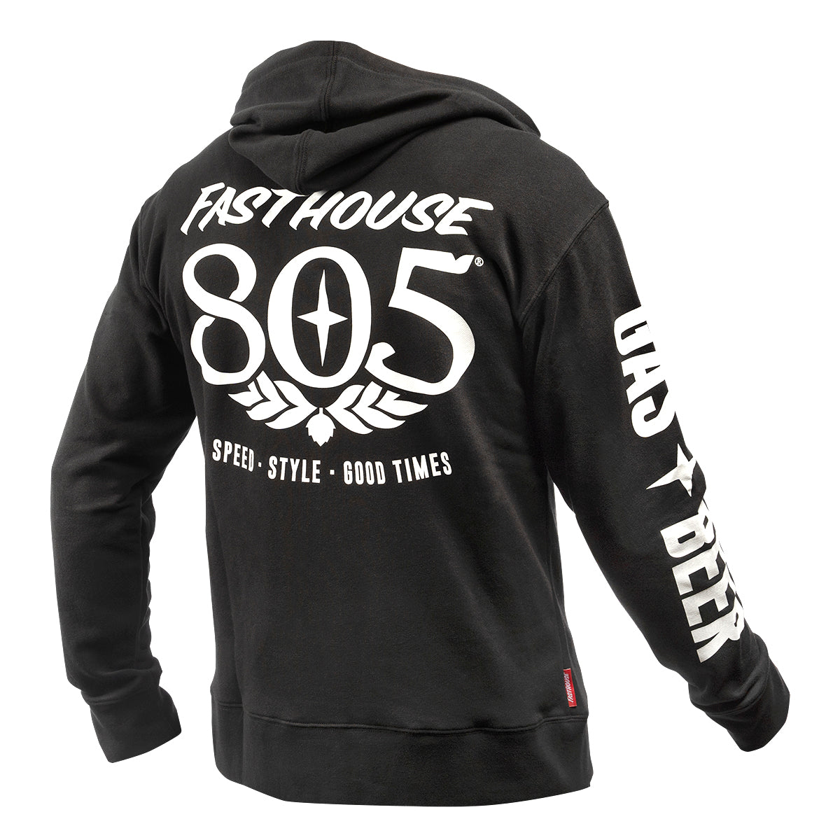 Fasthouse 805 OG Hooded Zip-Up - Adventure Parts