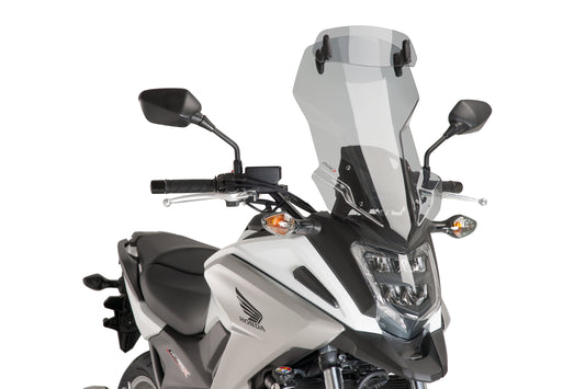 Puig Touring Windscreen With Visor Honda NC750X 2016-2020, NC750XD 2016-2020