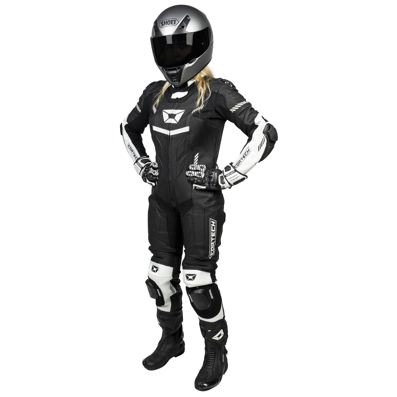 Cortech Revo Sport Air Women's 1-Piece Leather Suit - Adventure Parts