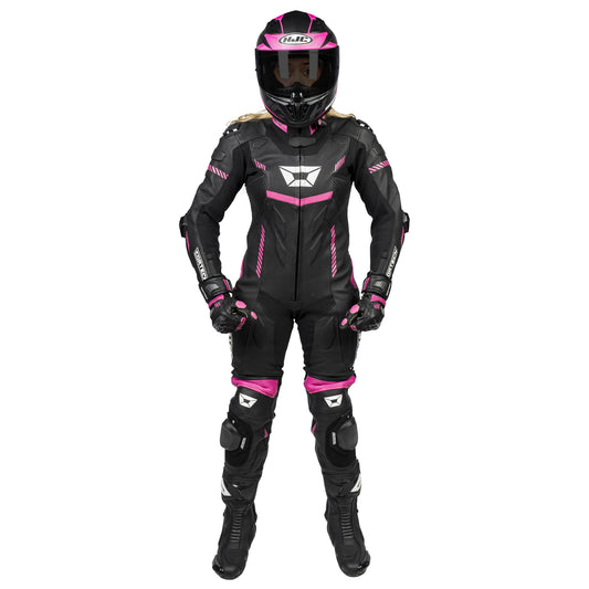 Cortech Revo Sport Air Women's 1-Piece Leather Suit - Adventure Parts
