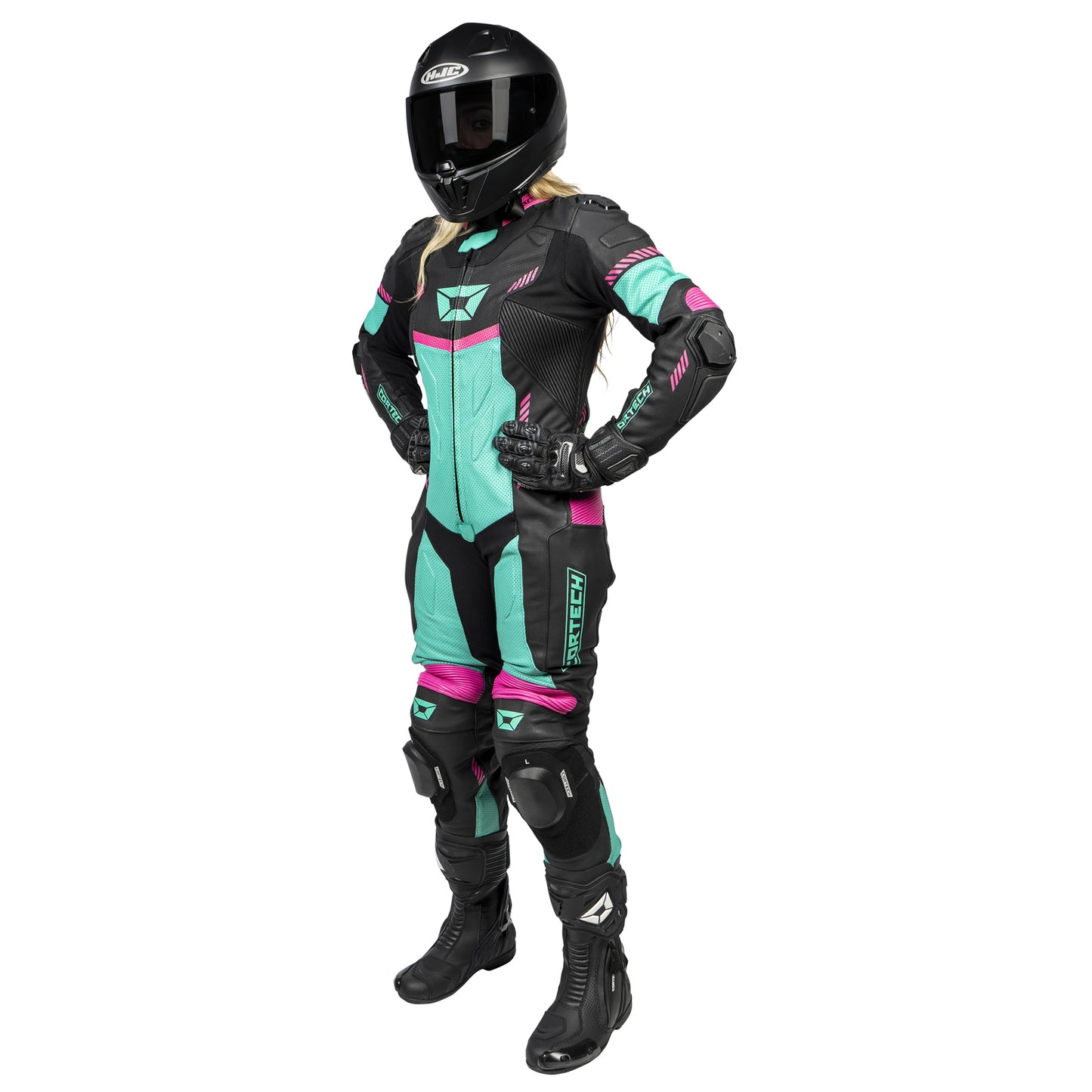 Cortech Revo Sport Air Women's 1-Piece Leather Suit - Adventure Parts