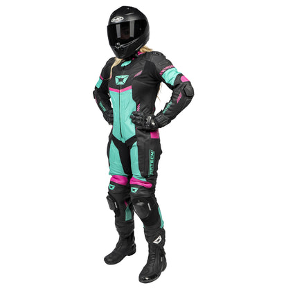 Cortech Revo Sport Air Women's 1-Piece Leather Suit - Adventure Parts