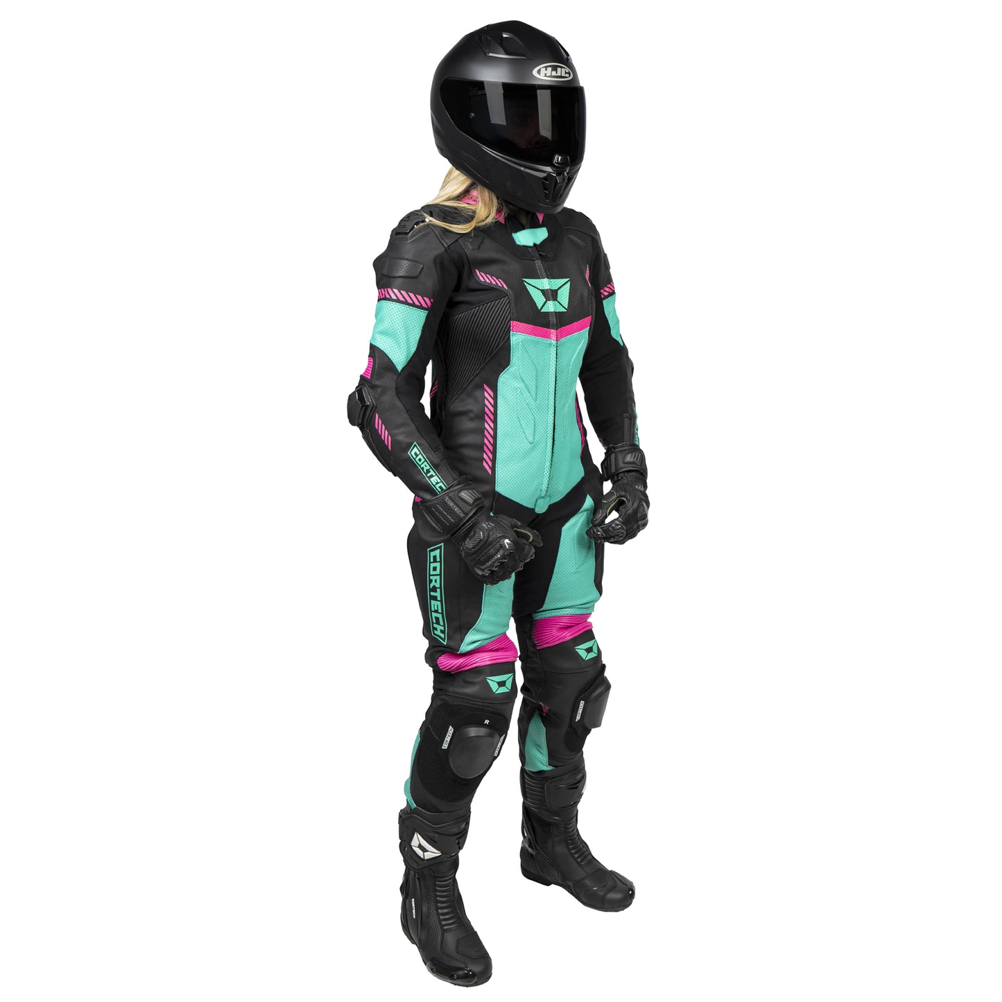 Cortech Revo Sport Air Women's 1-Piece Leather Suit - Adventure Parts